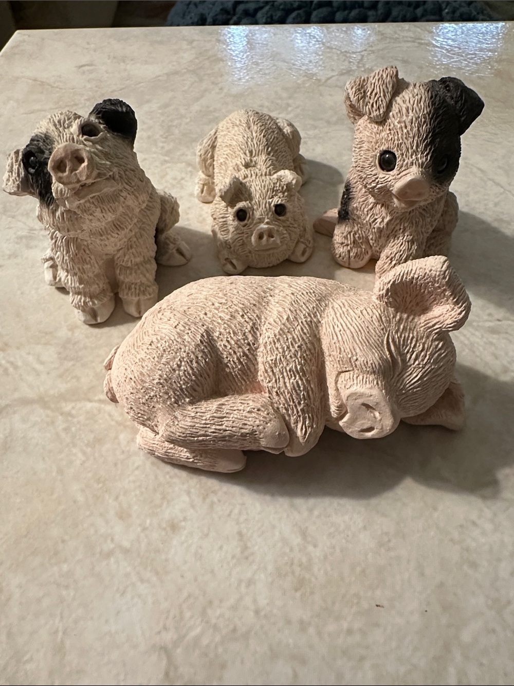 Cute Ceramic Pig Figurines
